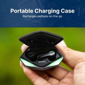 Bluetooth Wireless Gaming Earbuds with Charging Case